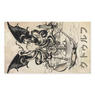クトゥルフ (Cthulhu) Rectangular Sticker
