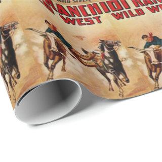 100 Ranch Wild West Rodeo Poster Print