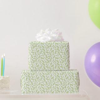100th Green/White Random Number Pattern Small