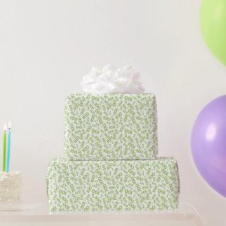 100th Green/White Random Number Pattern Small