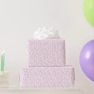 100th Pink/White Random Number Pattern Small