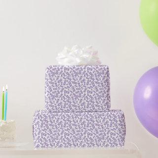 100th Purple/White Random Number Pattern Small