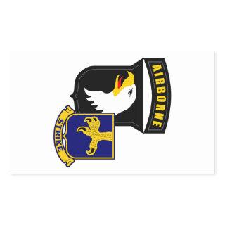 101st Airborne 502nd Infantry Rectangular Sticker