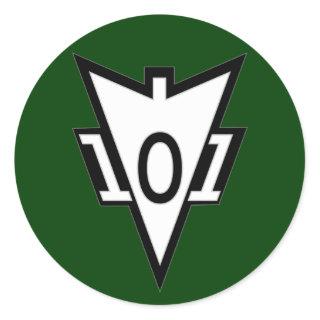 101st Airborne Division Recondo pocket patch 2 Classic Round Sticker
