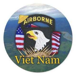 101st airborne division veterans vietnam sticker