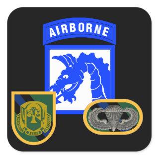 108TH MILITARY POLICE CO 18TH AIRBORNE STICKERS