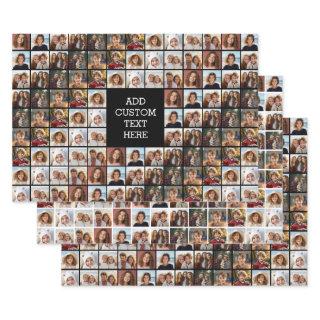 11 Photo Collage Pattern - Custom Monogram  Sheets