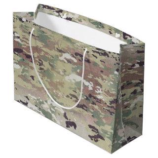 12.5lx4wx9h Large Gift Bag Army OCP Camo Uniform