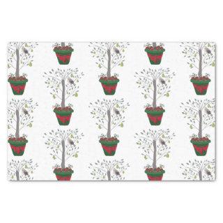 12 Days of Christmas Partridge in a Pear Tree Tissue Paper