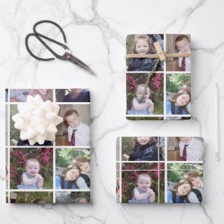 12 Photo Collage - white background grid  Sheets