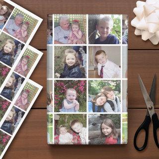 12 Photo Collage - white background grid  Sheets