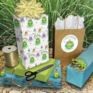 13th Birthday Frog Toads Of Fun  Sheets