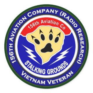 156th Avn Co - Stalking Grounds 2 Classic Round Sticker