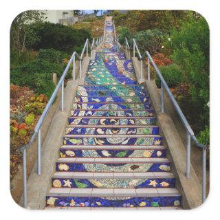 16th Avenue Tiled Steps #6 Stickers