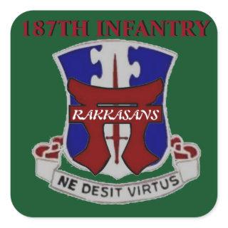 187TH INFANTRY RAKKASANS STICKERS
