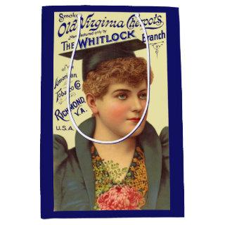 1890s Old Virginia Cheroots ad print Medium Gift Bag