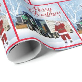 18 Wheeler Truck And Cattle Trailer Christmas