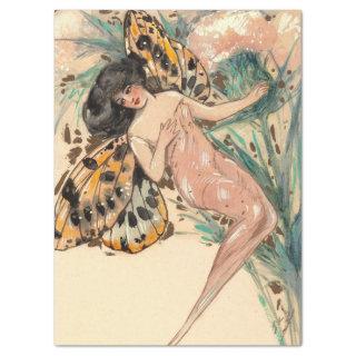 1920's Art Deco Art Nouveau Fairy Fairies  Tissue Paper