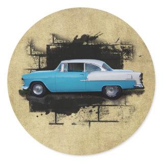 1955 Chevy Bel Air- Classic Cars-  Sticker