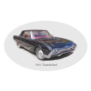 1961 Thunderbird sticker