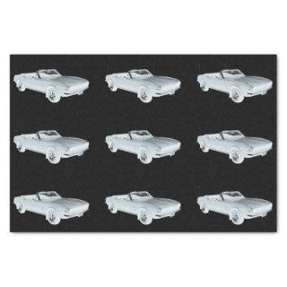 1967 Chevy Camaro RS Muscle Car Pop Art Tissue Paper