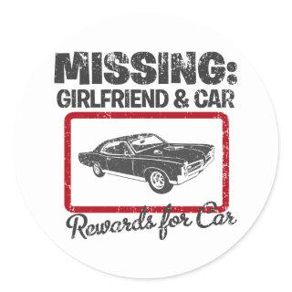 1967 Pontiac GTO Classic Round Sticker