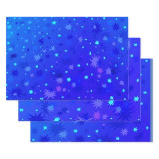 1970s Magical Deep Blue Starry Sky  Sheets