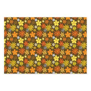 1970s Style Floral Pattern  Set