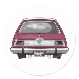 1973 AMC Gremlin Classic Round Sticker