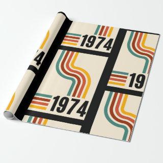 1974 Retro Vintage Poster 50th Birthday
