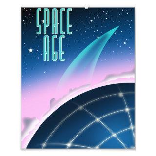 1980s space race poster