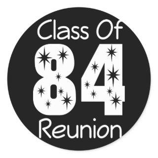 1984 Class Reunion Stickers