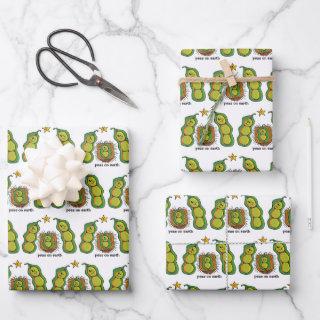 19" x 29" Peas on Earth  Sheets, Mat