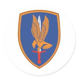 1st Aviation Brigade Classic Round Sticker