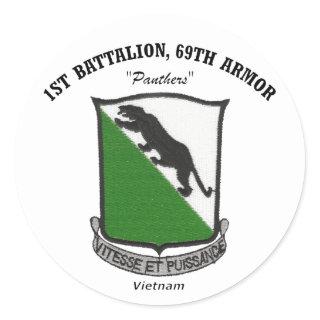 1st Battalion, 69th Armor Stickers