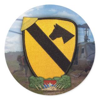 1st cavalry division air cav patch Stickers