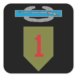 1st Infantry Division CIB Sticker