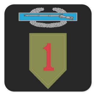 1st Infantry Division CIB Sticker