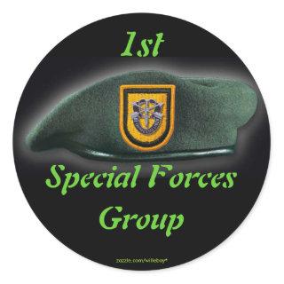 1st Special forces Green Berets veterans Sticker
