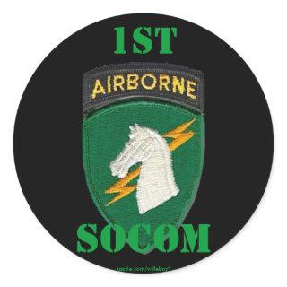 1st Special operations ops command Sticker