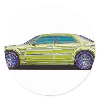 2006 Chrysler 300 Classic Round Sticker