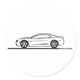 2010 Camaro Classic Round Sticker