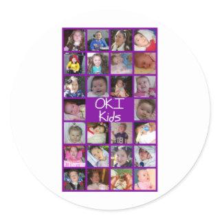 2010 OKI Kids Classic Round Sticker