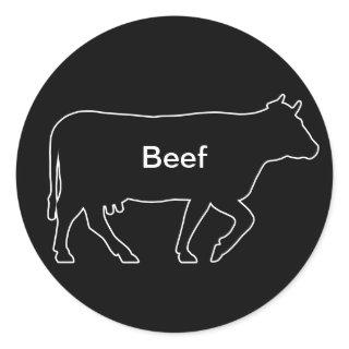 20x Stickers Meal Choice Beef