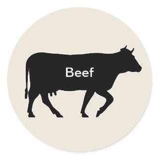 20x Stickers Meal Choice Beef
