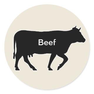 20x Stickers Meal Choice Beef