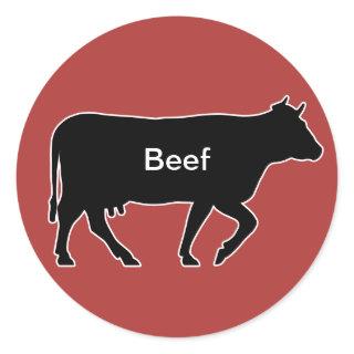 20x Stickers Meal Choice Beef