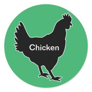 20x Stickers Meal Choice Chicken