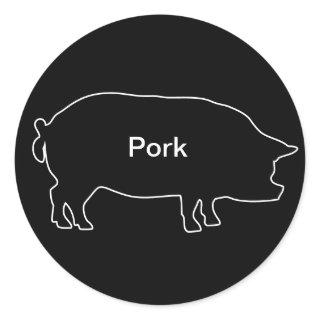 20x Stickers Meal Choice Pork