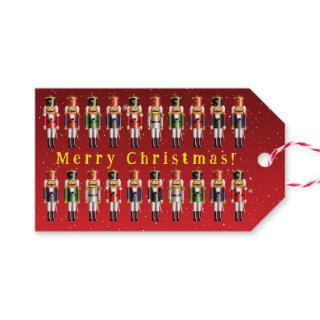21 Christmas Nutcracker Toys Gift Tags